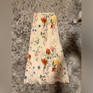 Reformation Layla midi skirt size 0